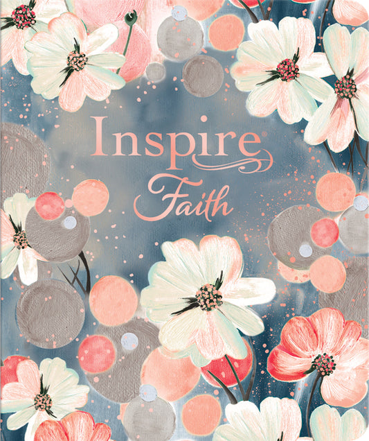 Inspire Faith Bible Nlt, Filament Enabled (Leatherlike, Watercolor Garden): The Bible for Coloring & Creative Journaling
