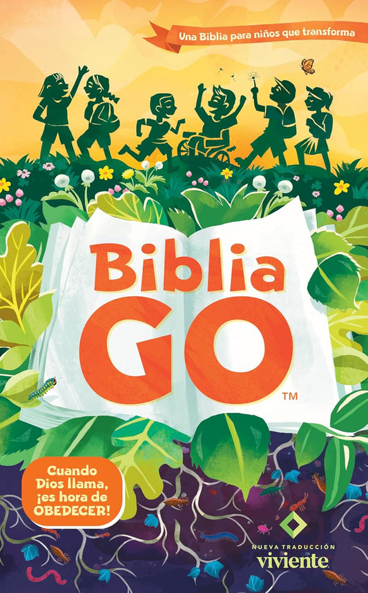 Biblia Go Para Ninos Ntv (Tapa Rustica): Una Biblia Para Ninos Que Transforma