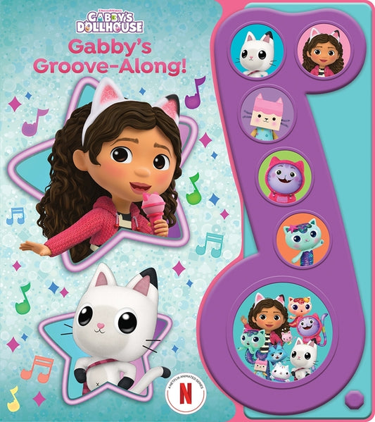 DreamWorks Gabby's Dollhouse: Gabby's Groove-Along! Sound Book [With Battery]