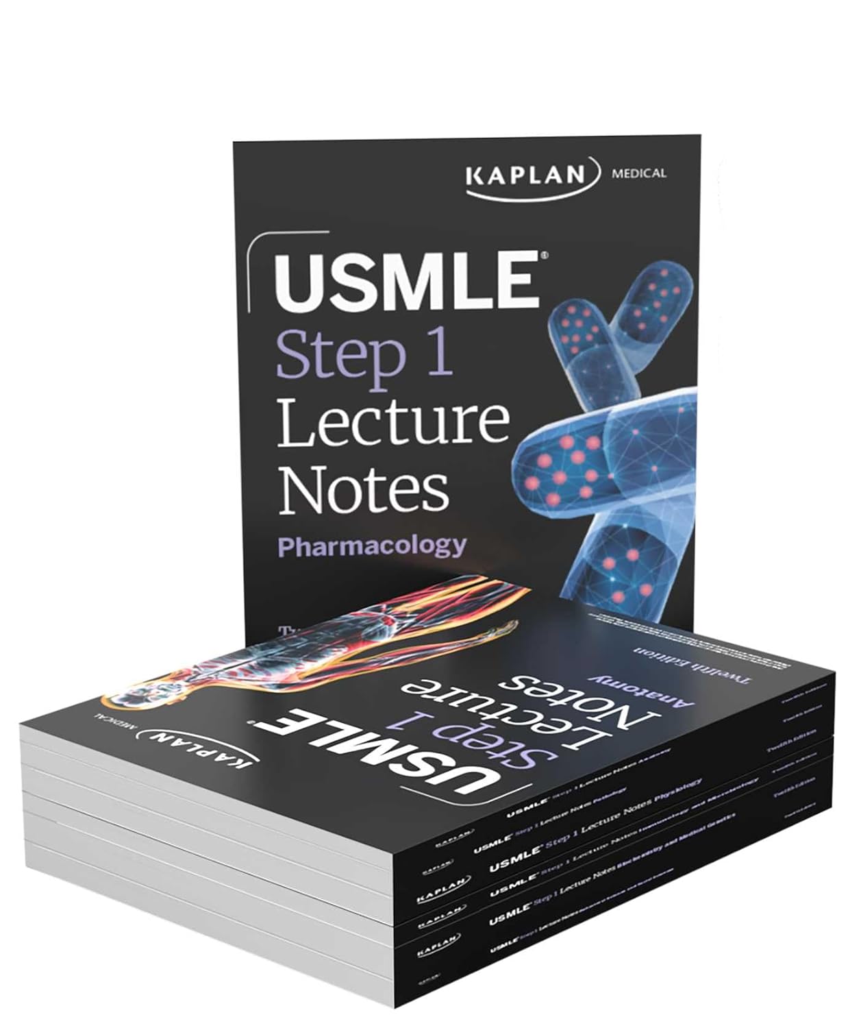USMLE Step 1 Lecture Notes, Twelfth Edition (2025-2026): 7-Book Preclinical Review