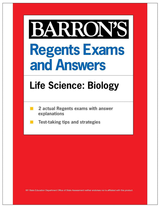 Regents Exams and Answers: Life Science: Biology, 1st Edition
