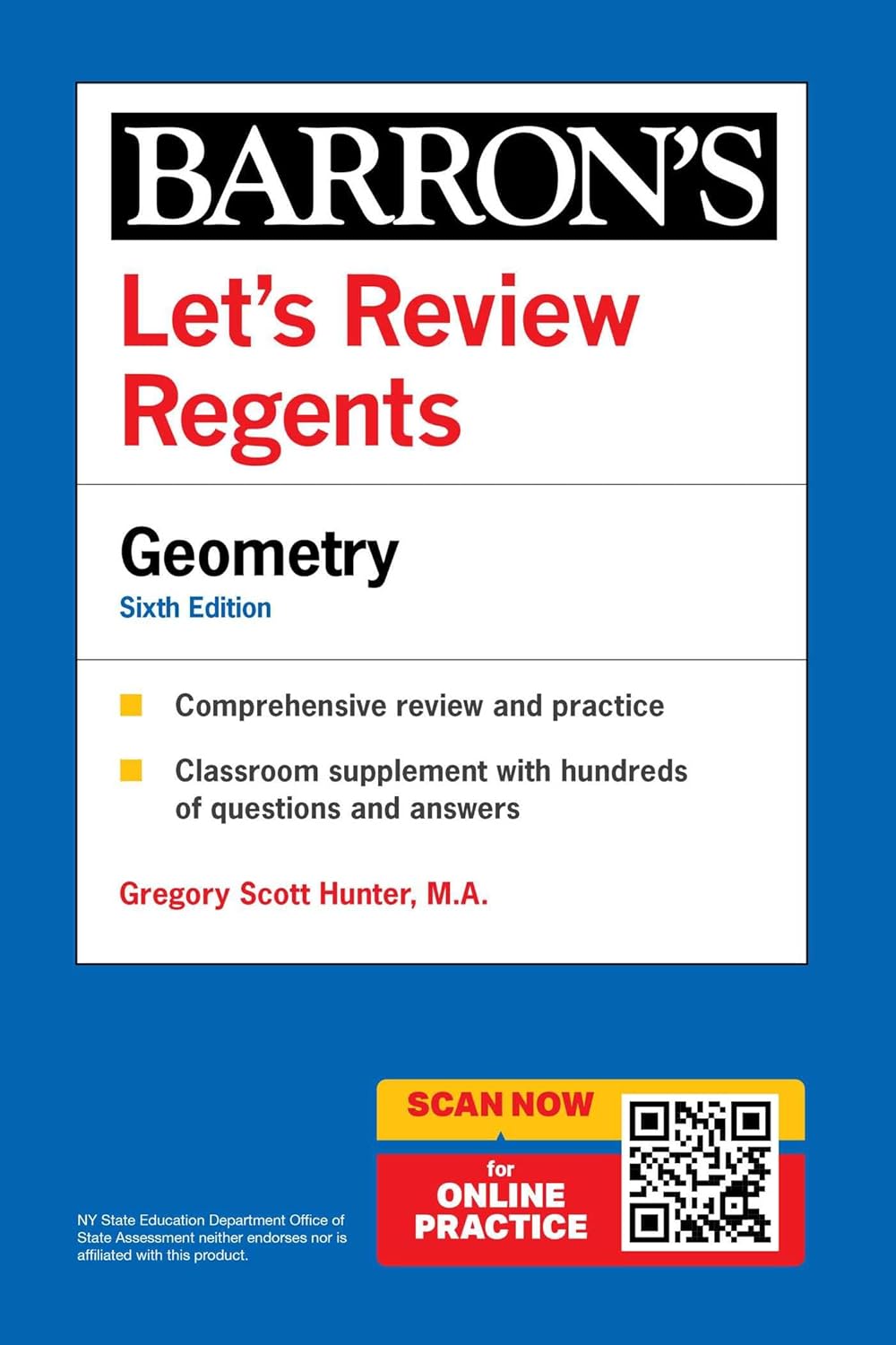 Let's Review Regents: Geometry, Sixth Edition