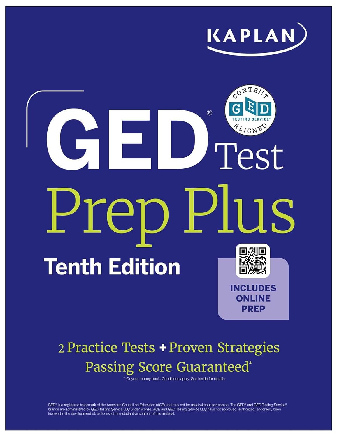 GED Test Prep Plus, Tenth Edition (2026): Includes a Diagnostic Pretest, 2 Full Length Practice Tests, 1000+ Practice Questions, and 60+ Online Videos