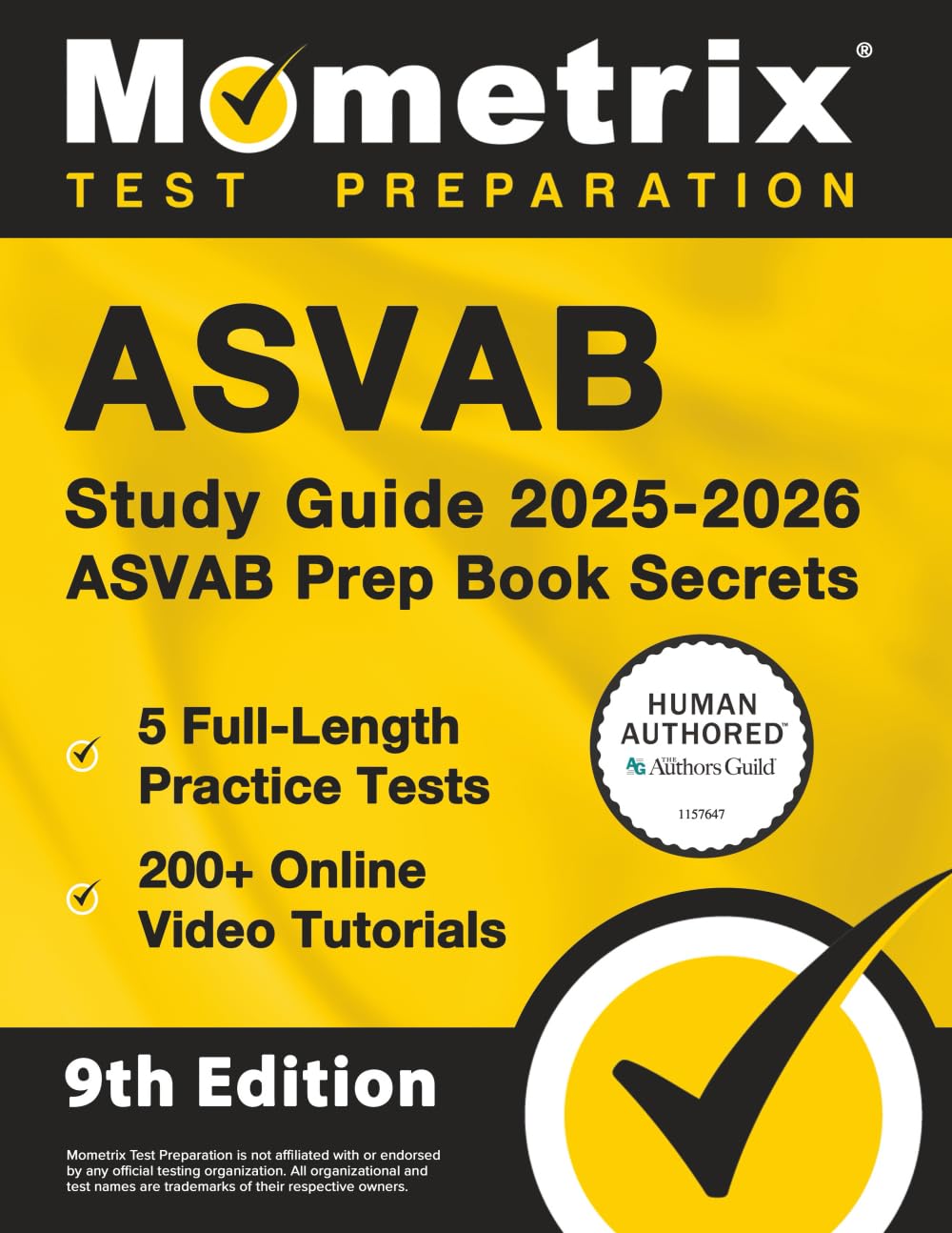 ASVAB Study Guide 2025-2026 - 5 Full-Length Practice Tests, 200+ Online Video Tutorials, ASVAB Prep Book Secrets: [Human Authored Certified]
