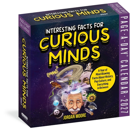 Interesting Facts for Curious Minds Page-A-Day(r) Calendar 2027: A Year of Mind-Blowing Facts about History, Pop Culture, and Everything in Between