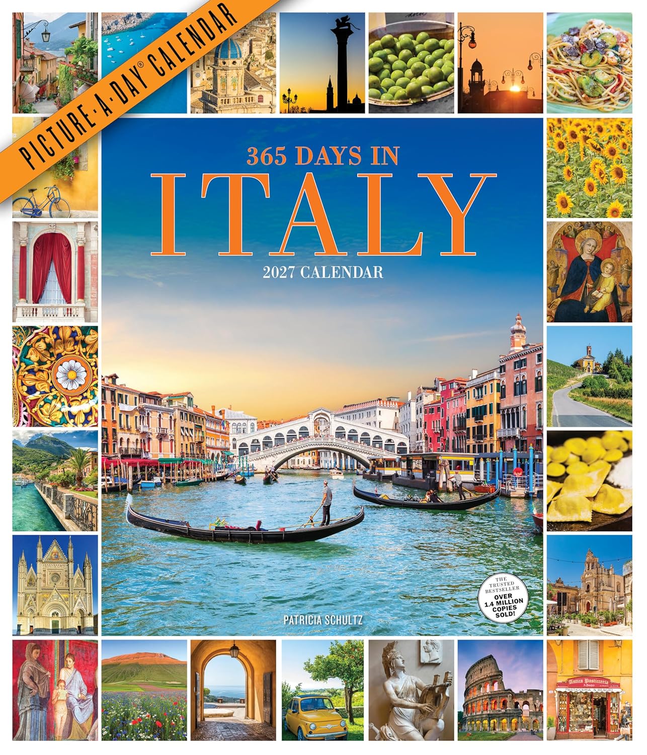365 Days in Italy Picture-A-Day(r) Wall Calendar 2027: A Year-Long Italian Vacation