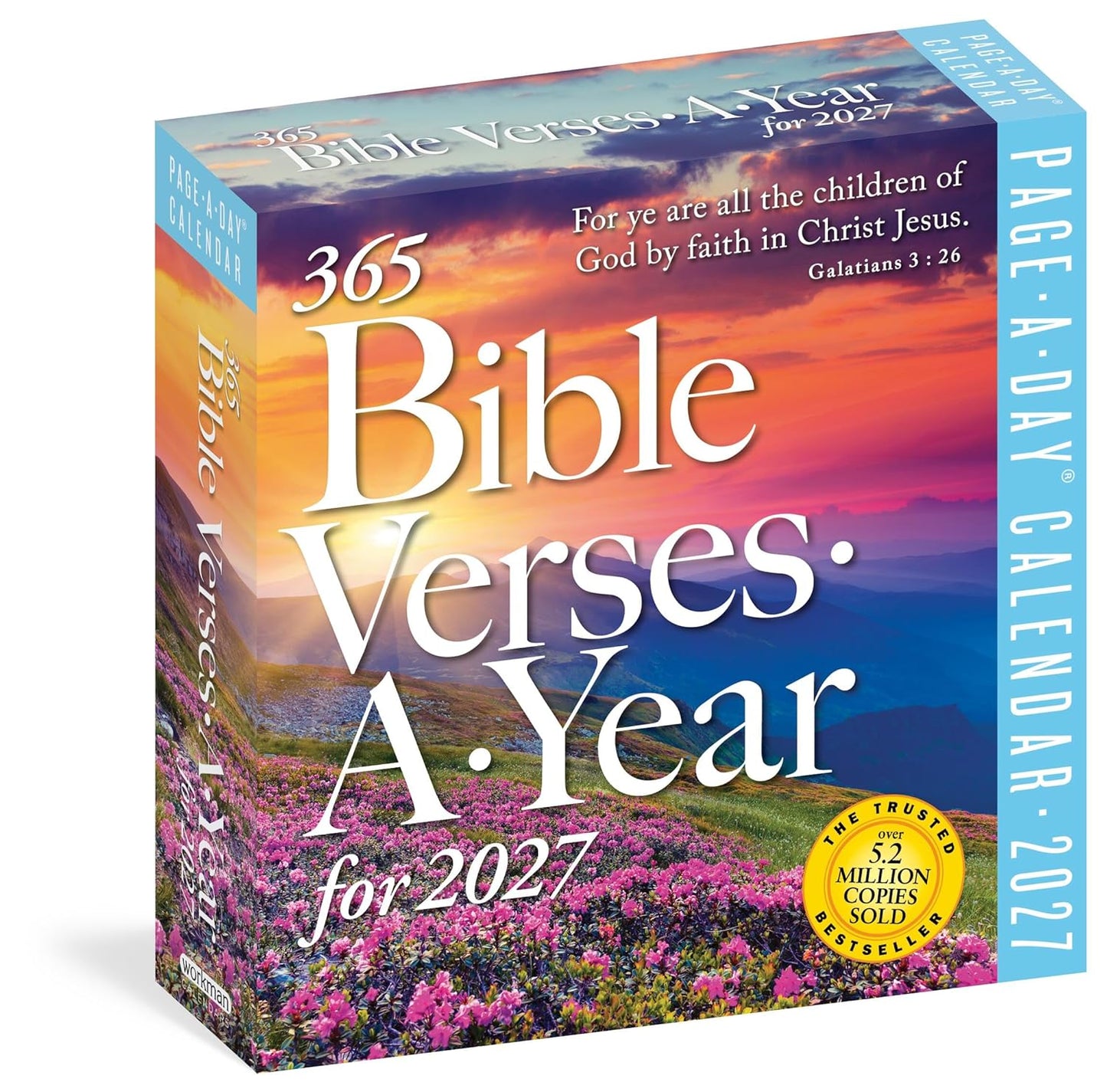 365 Bible Verses-A-Year Page-A-Day(r) Calendar 2027: Timeless Words from the Bible to Guide, Comfort, and Inspire