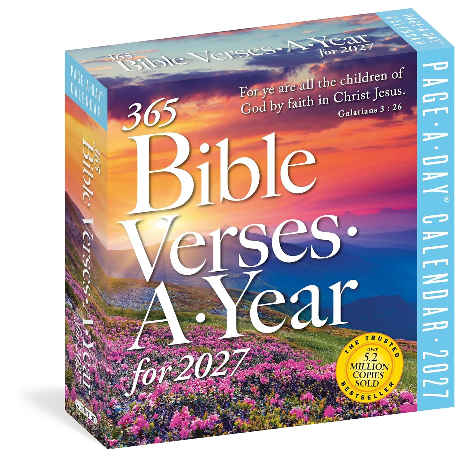 365 Bible Verses-A-Year Page-A-Day(r) Calendar 2027: Timeless Words from the Bible to Guide, Comfort, and Inspire