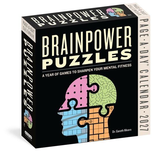 Brainpower Puzzles Page-A-Day(r) Calendar 2027: A Year of Games to Sharpen Your Mental Fitness
