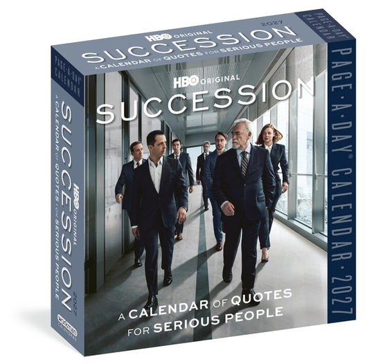 The Official Succession Page-A-Day(r) Calendar 2027: A Calendar of Quotes for Serious People
