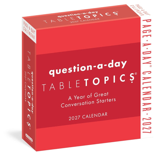 Tabletopics(r) Question-A-Day Page-A-Day(r) Calendar 2027: A Year of Great Conversation Starters