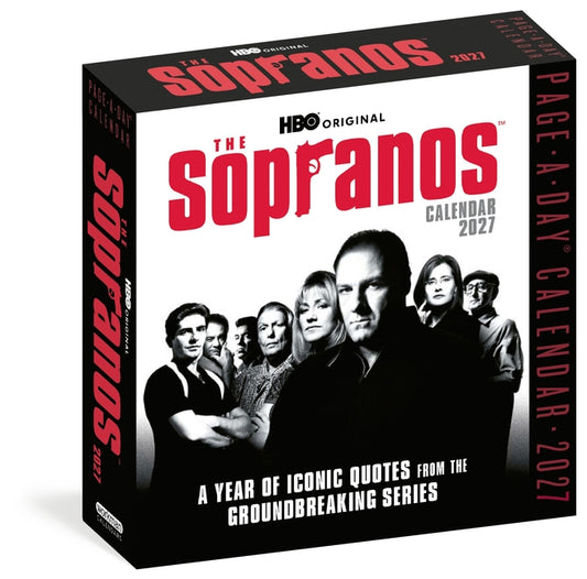 The Official Sopranos Page-A-Day(r) Calendar 2027: A Year of Iconic Quotes from the Groundbreaking Series