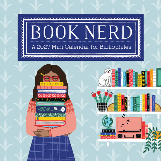 Book Nerd Mini Wall Calendar 2027: A Mini Calendar for Bibliophiles