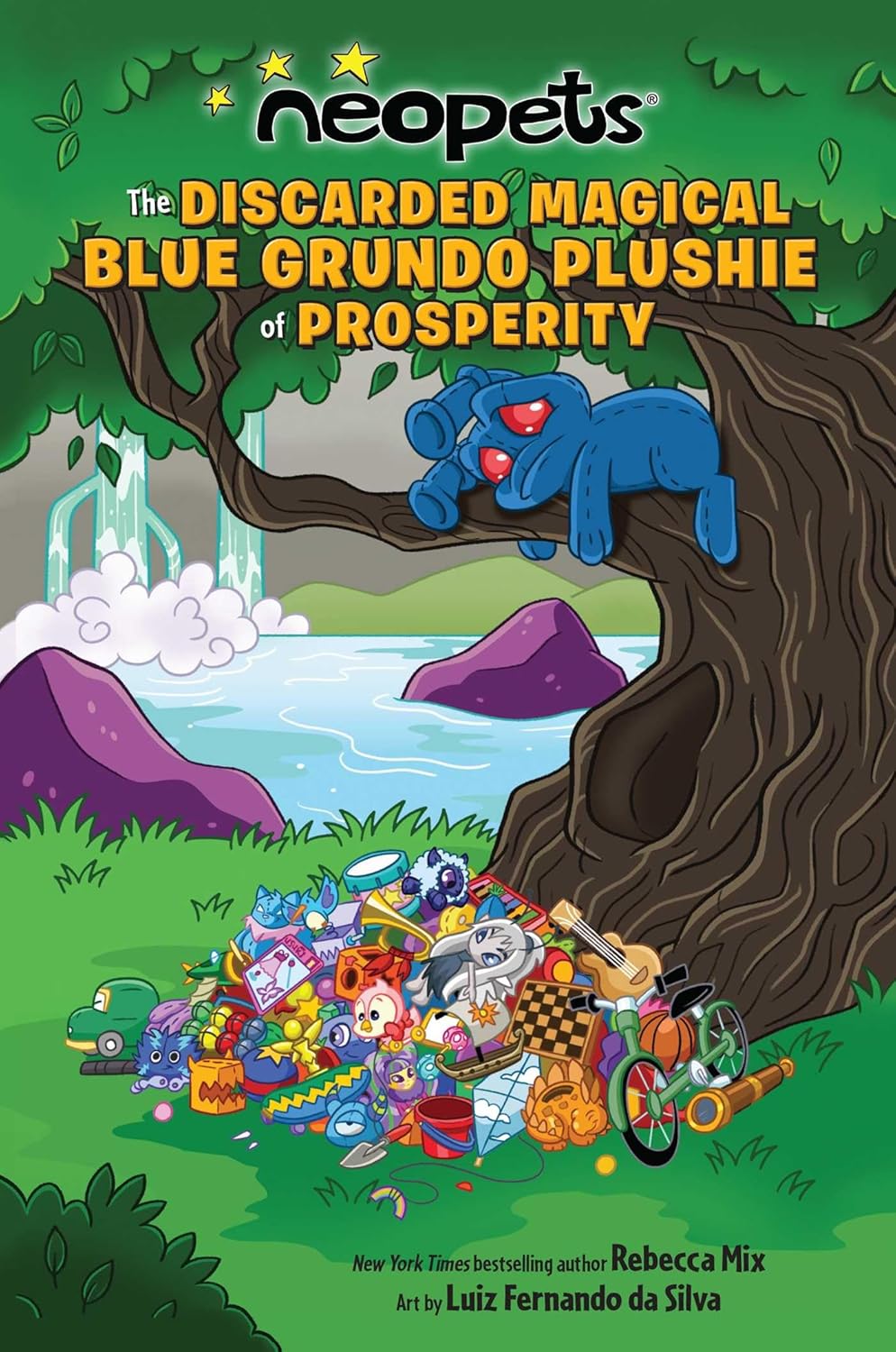 Neopets: The Discarded Magical Blue Grundo Plushie of Prosperity: Volume 2