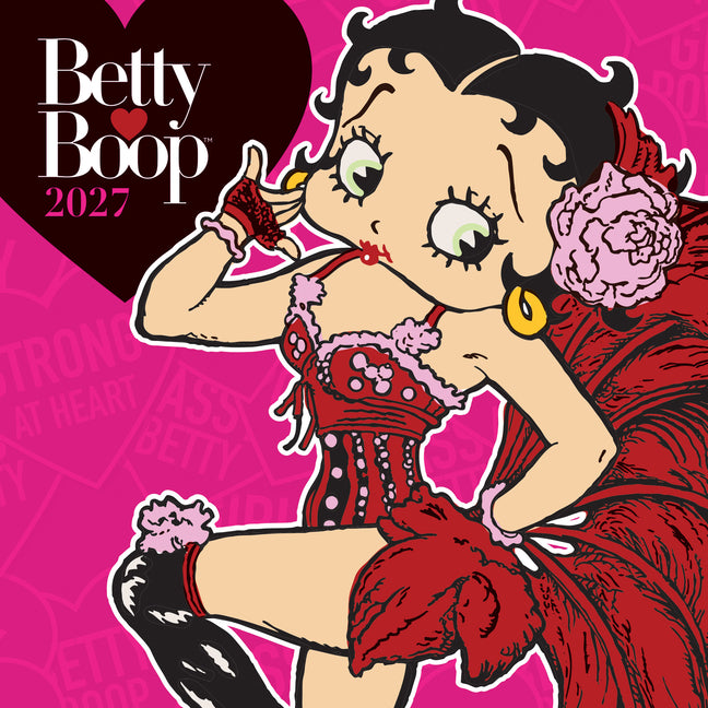 Betty Boop 2027 Mini Wall Calendar