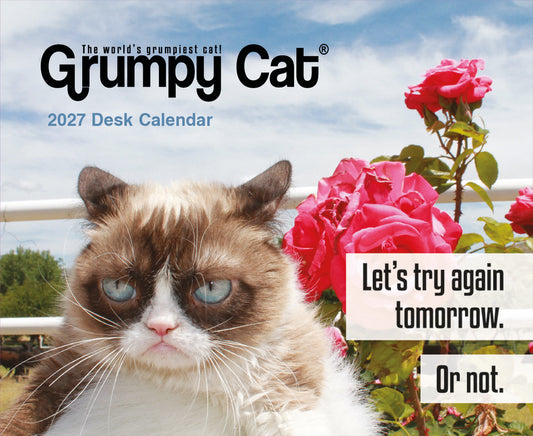 Grumpy Cat 2027 Boxed Calendar