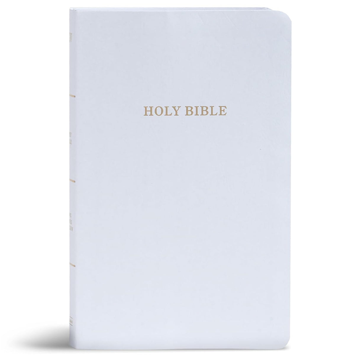 KJV Gift and Award Bible, White Imitation Leather