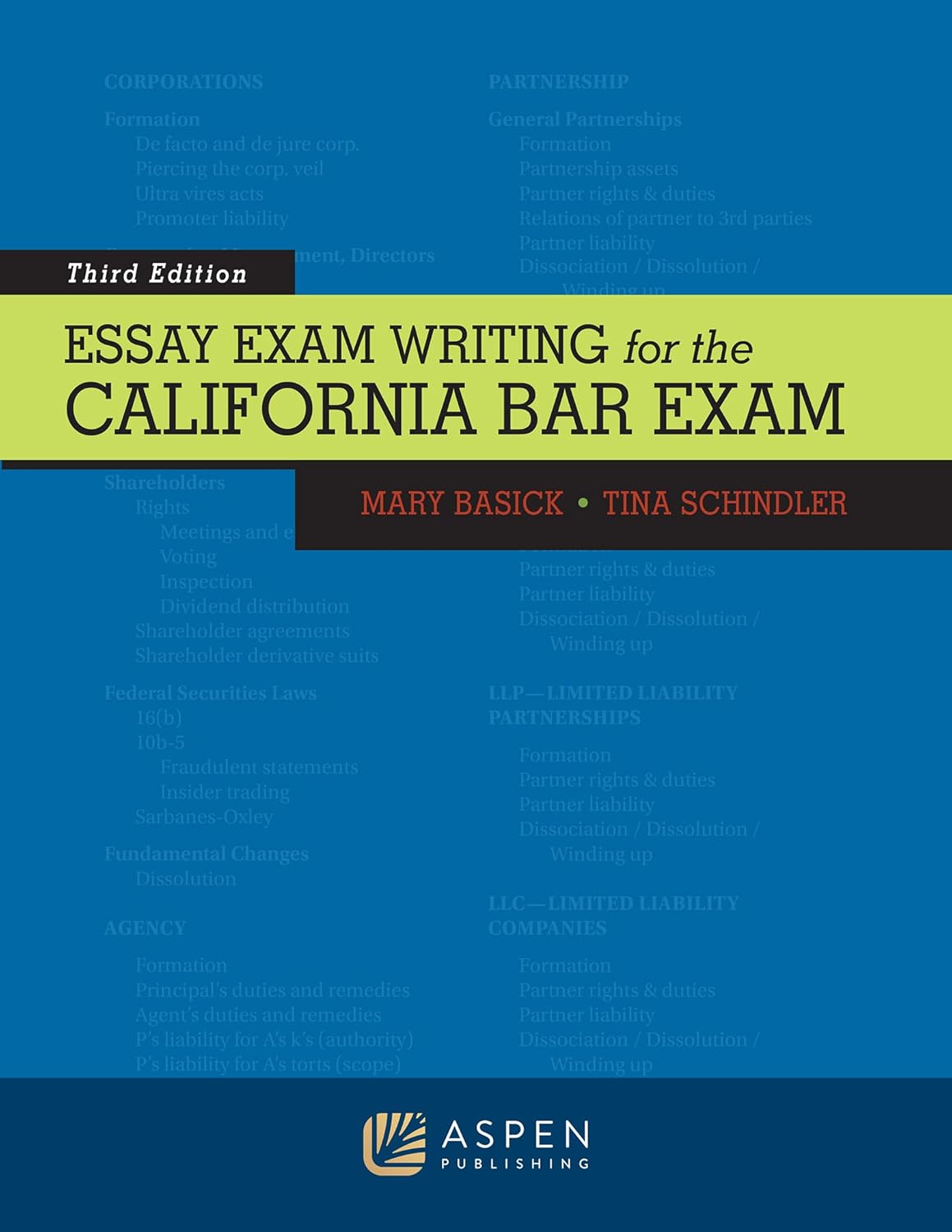 Essay Exam Writing for the California Bar Exam