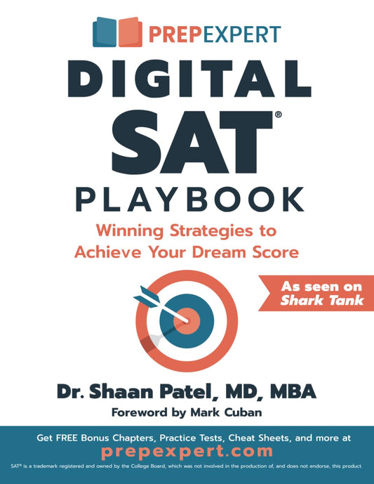 Prep Expert Digital SAT Playbook: Winning Strategies to Achieve Your Dream Score