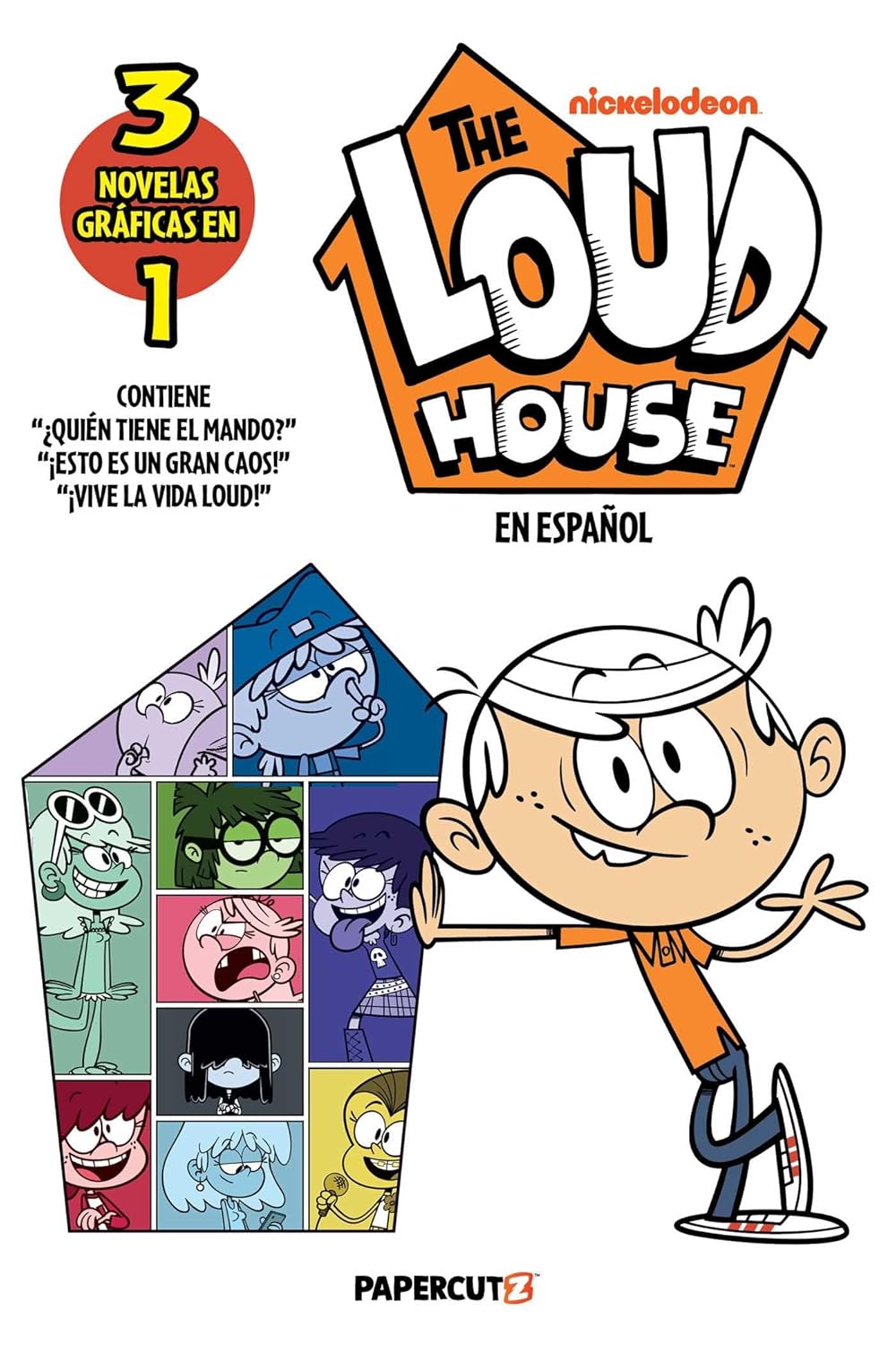 The Loud House 3 in 1 Vol. 1 (Spanish Language Edition)