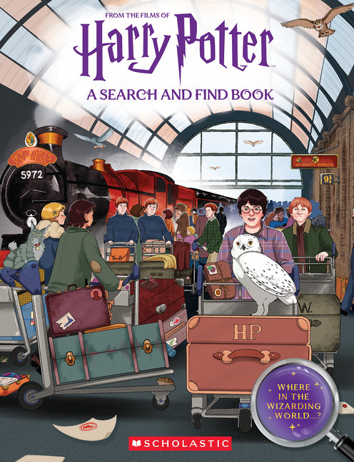 Where in the Wizarding World? an Official Harry Potter Search-And-Find Book