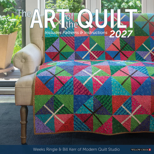 Art of the Quilt 2027 12 X 12 Wall Calendar