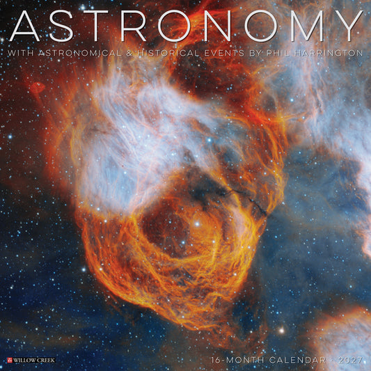 Astronomy 2027 12 X 12 Wall Calendar