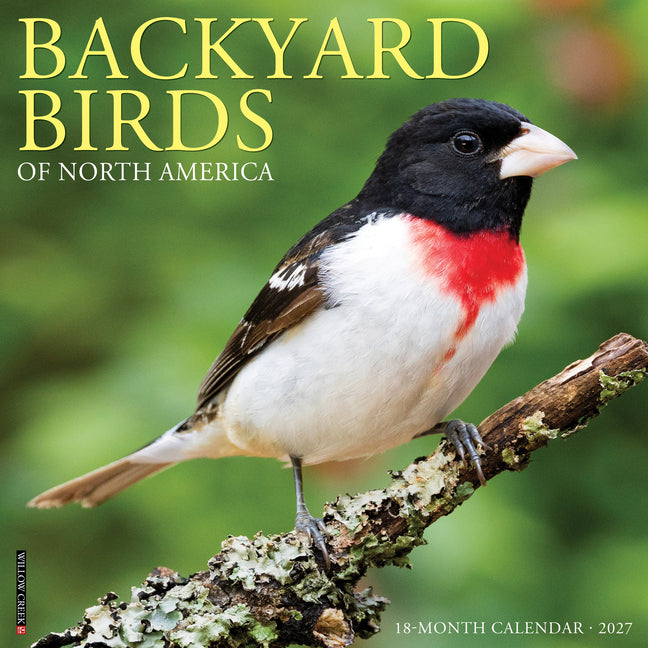 Backyard Birds 2027 12 X 12 Wall Calendar