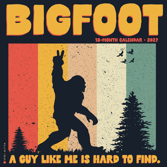 Bigfoot 2027 12 X 12 Wall Calendar