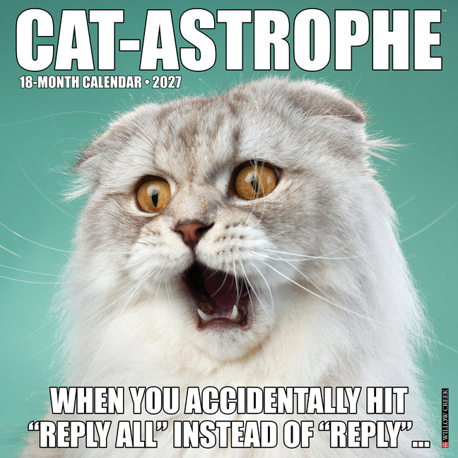 Cat-Astrophe 2027 12 X 12 Wall Calendar