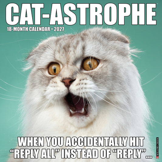 Cat-Astrophe 2027 12 X 12 Wall Calendar