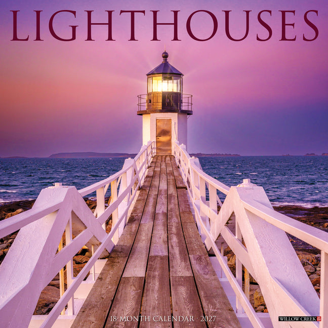 Lighthouses 2027 12 X 12 Wall Calendar