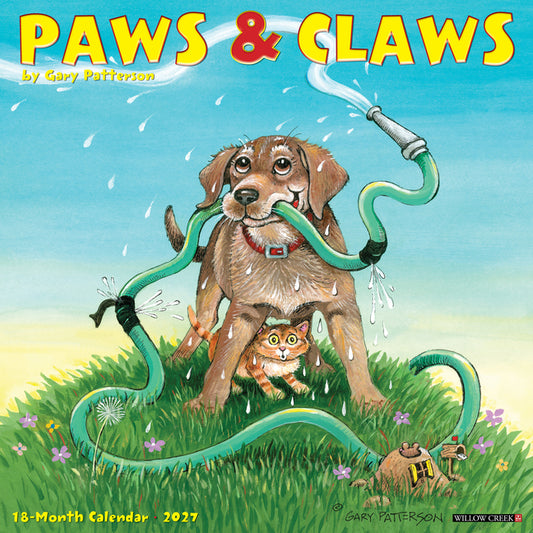 Paws & Claws by Gary Patterson 2027 12 X 12 Wall Calendar
