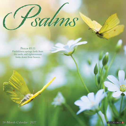 Psalms 2027 12 X 12 Wall Calendar
