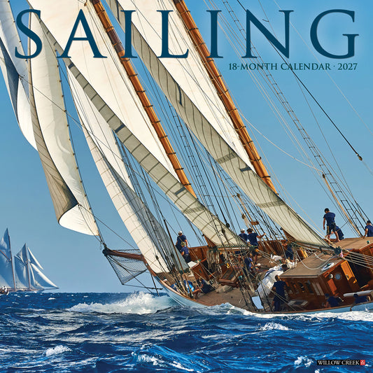 Sailing 2027 12 X 12 Wall Calendar