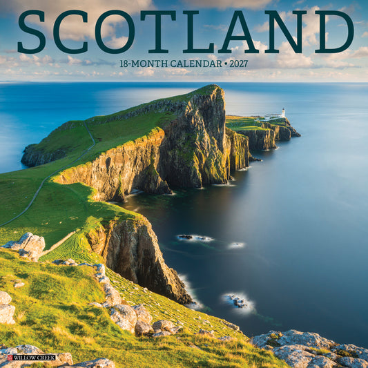 Scotland 2027 12 X 12 Wall Calendar
