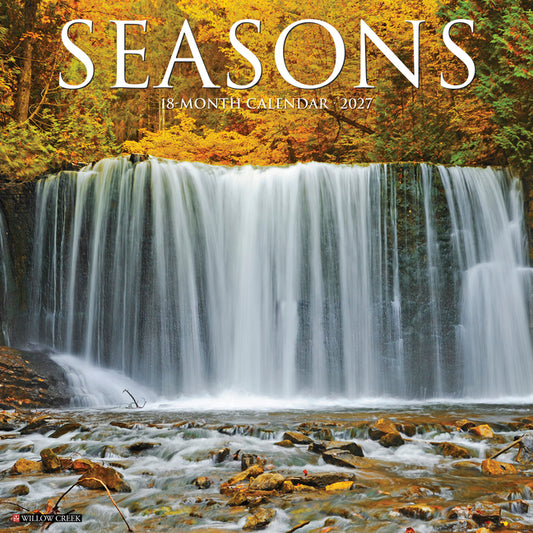 Seasons 2027 12 X 12 Wall Calendar