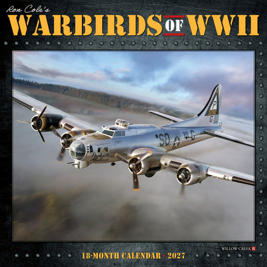 Warbirds of WWII 2027 12 X 12 Wall Calendar