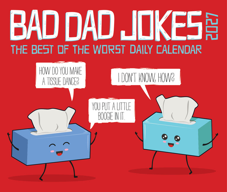 Bad Dad Jokes 2027 5.4 X 6.2 Box Calendar