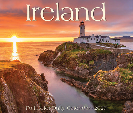 Ireland 2027 5.4 X 6.2 Box Calendar