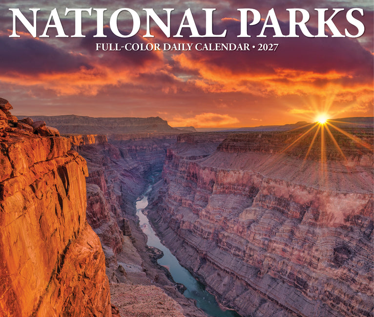 National Parks 2027 5.4 X 6.2 Box Calendar