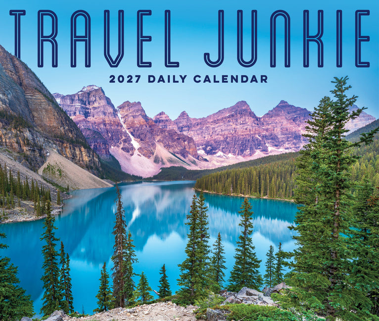 Travel Junkie 2027 5.4 X 6.2 Box Calendar