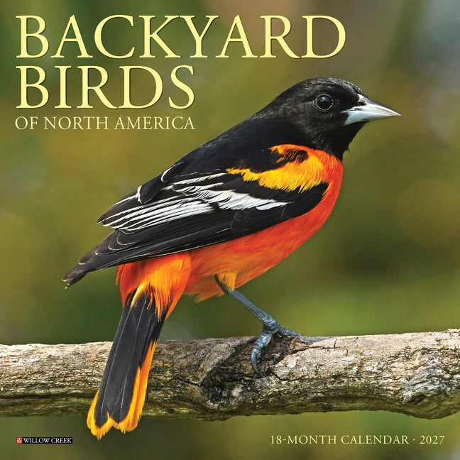 Backyard Birds 2027 7 X 7 Mini Wall Calendar