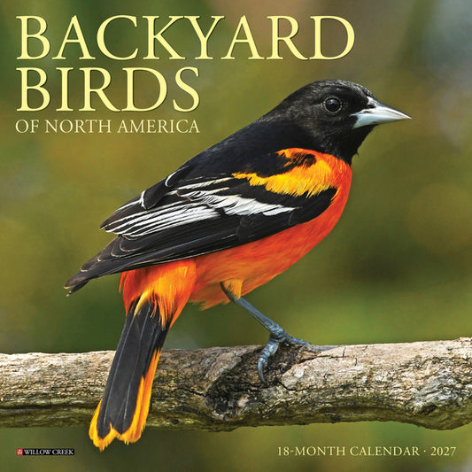 Backyard Birds 2027 7 X 7 Mini Wall Calendar