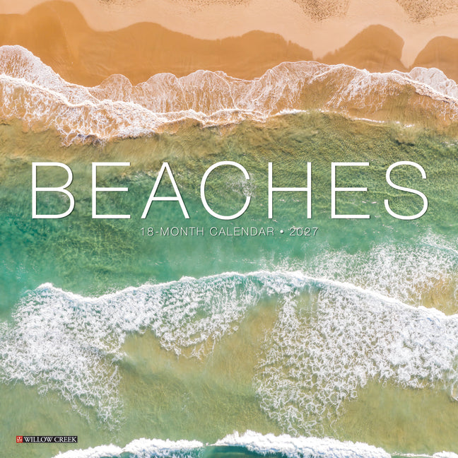 Beaches 2027 7 X 7 Mini Wall Calendar