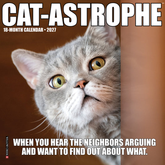 Cat-Astrophe 2027 7 X 7 Mini Wall Calendar