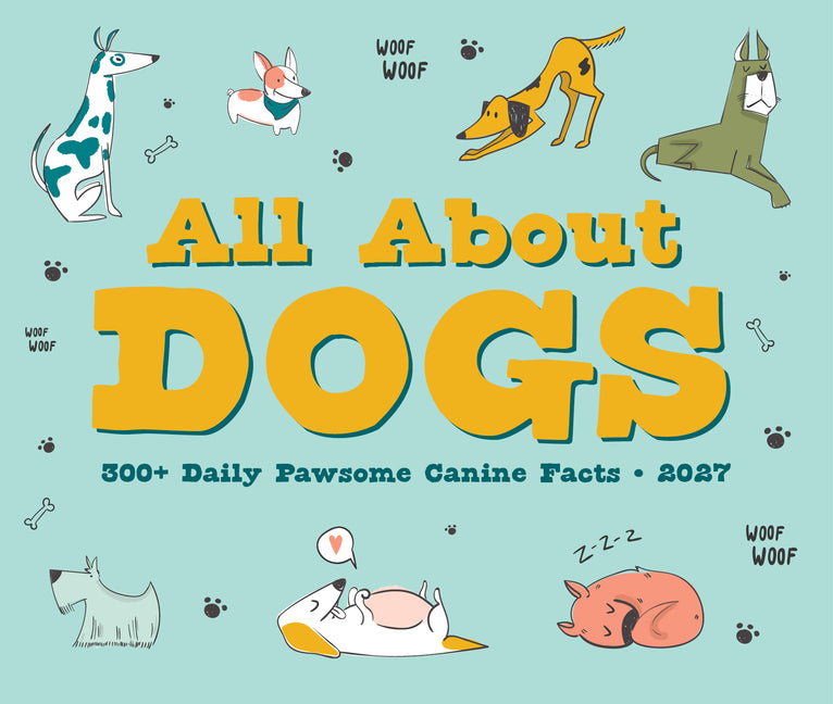 All about Dogs 2027 5.4 X 6.2 Box Calendar