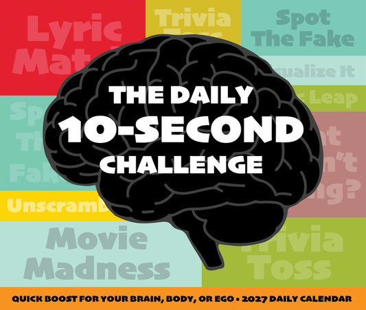 Daily 10-Second Challenge 2027 5.4 X 6.2 Box Calendar