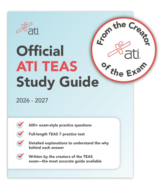 Official Ati Teas Study Guide 2026-2027 9e