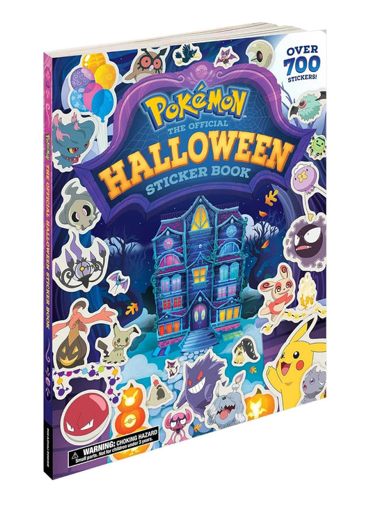 Pokemon Halloween: The Official Sticker Book: Over 700 Stickers!
